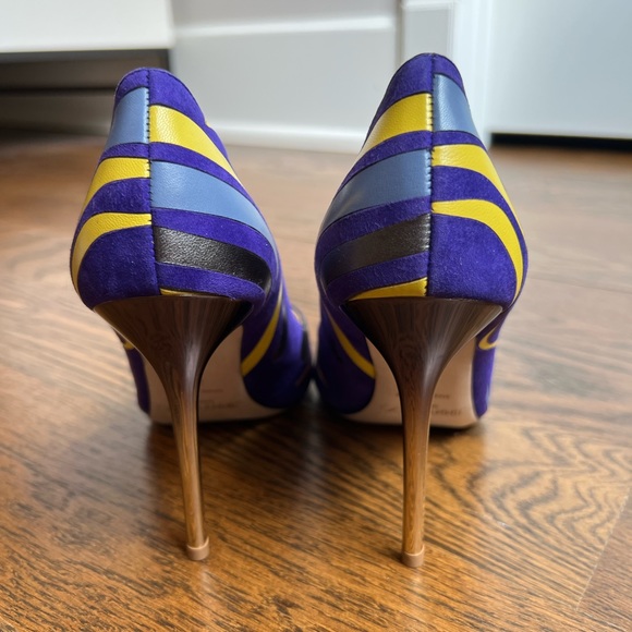 NWT Jimmy Choo Size 6.5 Violet Heels - Picture 5 of 8